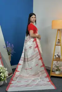 ঐতিহ্যবাহী  দেশীয়  সিলেটি মনিপুরী শাড়ি